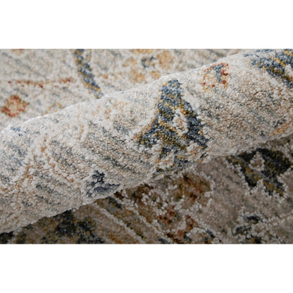 Pasha Transitional Ikat Rug - 39M4F by Feizy. Made from polyester in a unique style.