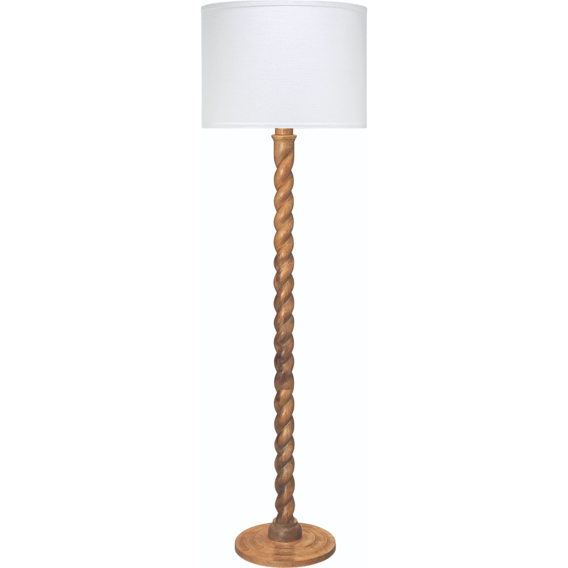 Barley Twist Floor Lamp by Jamie Young. Made from unique in a traditional style.