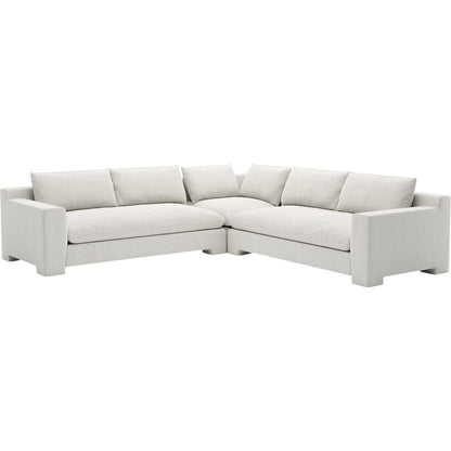 Devon L Sectional by Caracole. Made from unique in a transitional style.