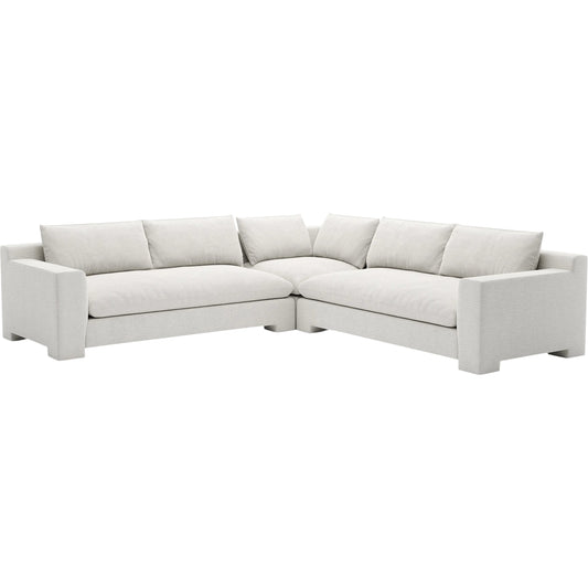Devon L Sectional by Caracole. Made from unique in a transitional style.