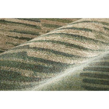 Eden EDN39QYF Rug by Feizy in green, ivory, brown. Made from polypropylene in a unique style.