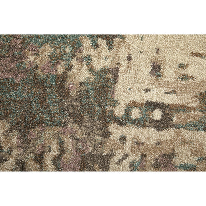 Eden EDN39QRF Rug by Feizy in ivory, blue, purple. Made from polypropylene in a unique style.