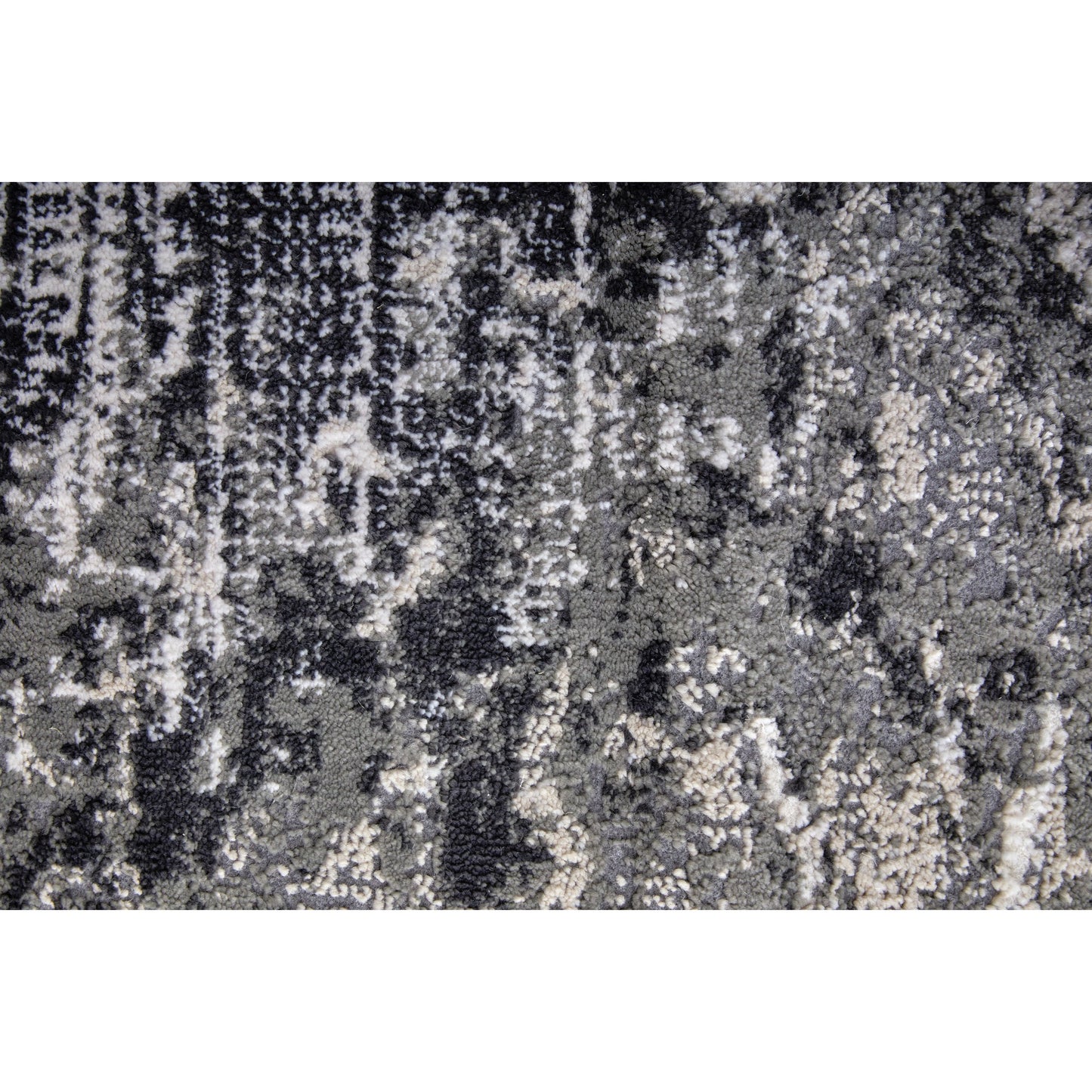 005 SI-2158654,SI-2158655,SI-2158656,SI-2158657,SI-2238340 | Closeup | Prasad Rug - 67039N9F by Feizy in ivory, gray, taupe. Made from polypropylene, polyester in a unique style.
