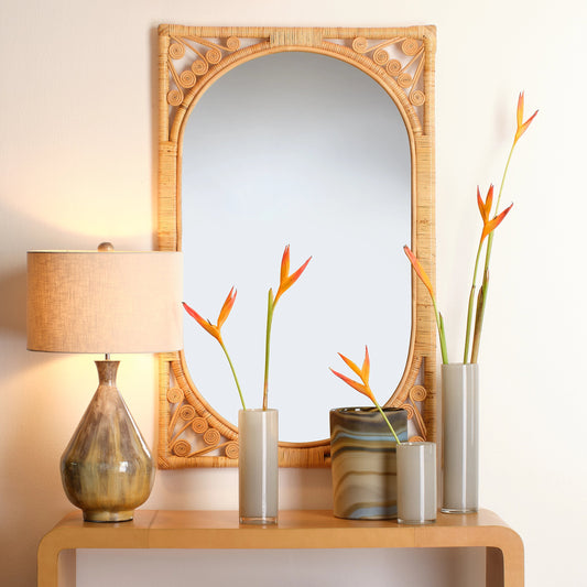 Daybreak Table Lamp by Jamie Young in gray enameled metal. Made from iron in a modern style.