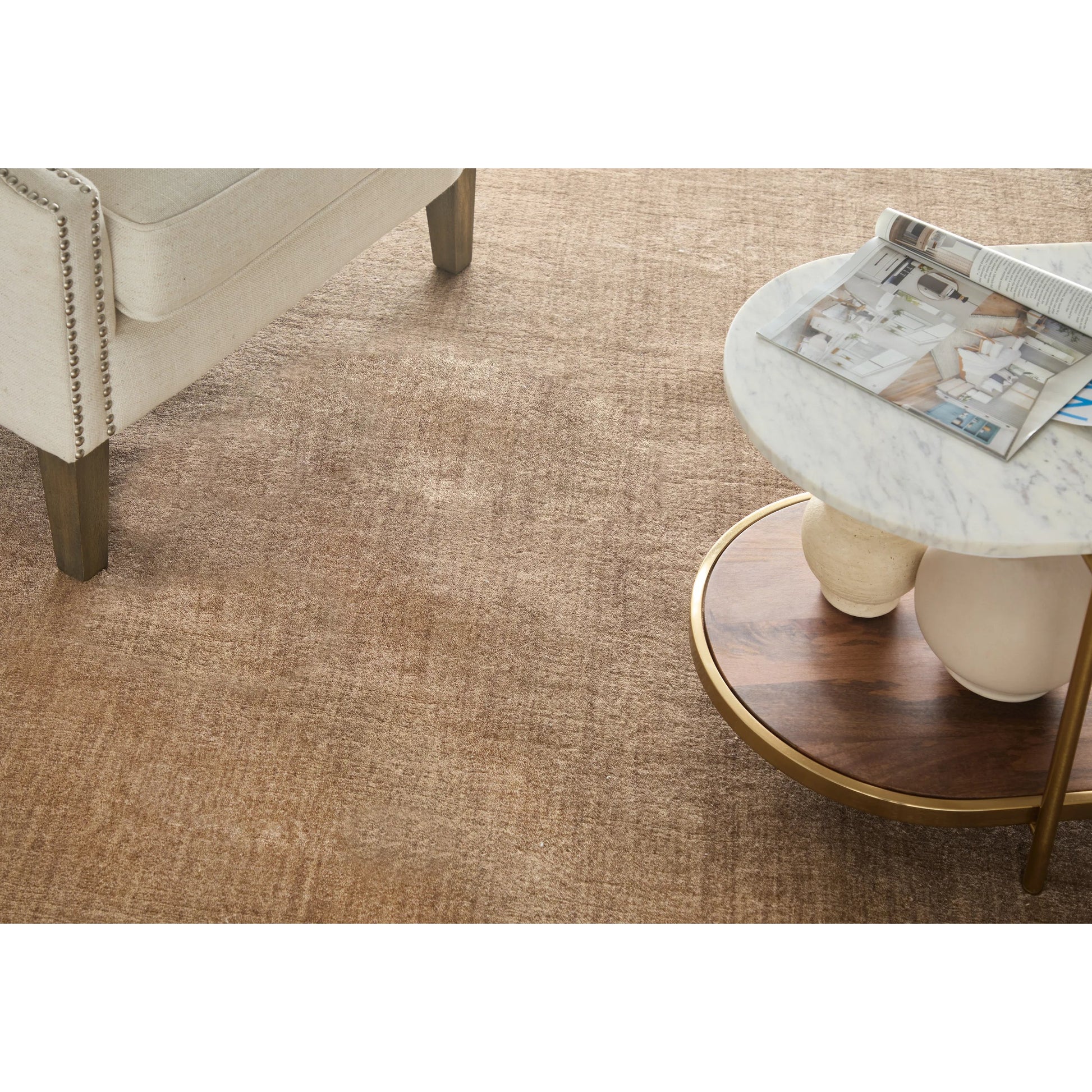 Luna Solid Rug - 5798049F by Feizy. Made from wool in a unique style.