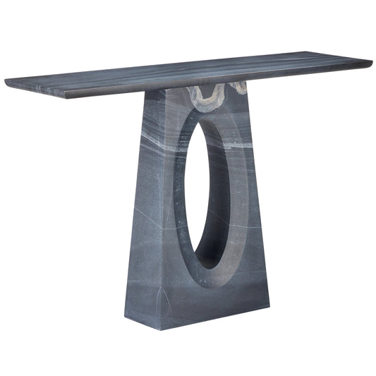 Demi Console Table by Currey and Company. Made from unique in a modern style.
