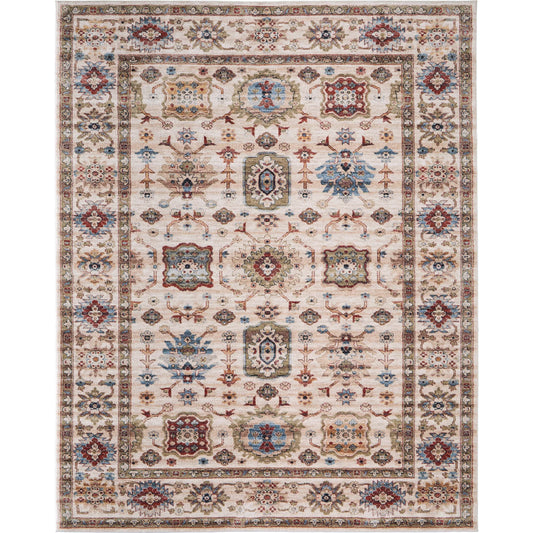 Pearson Traditional Oriental PRS39SUF Rug by Feizy in ivory, green, red. Made from polyester in a unique style.