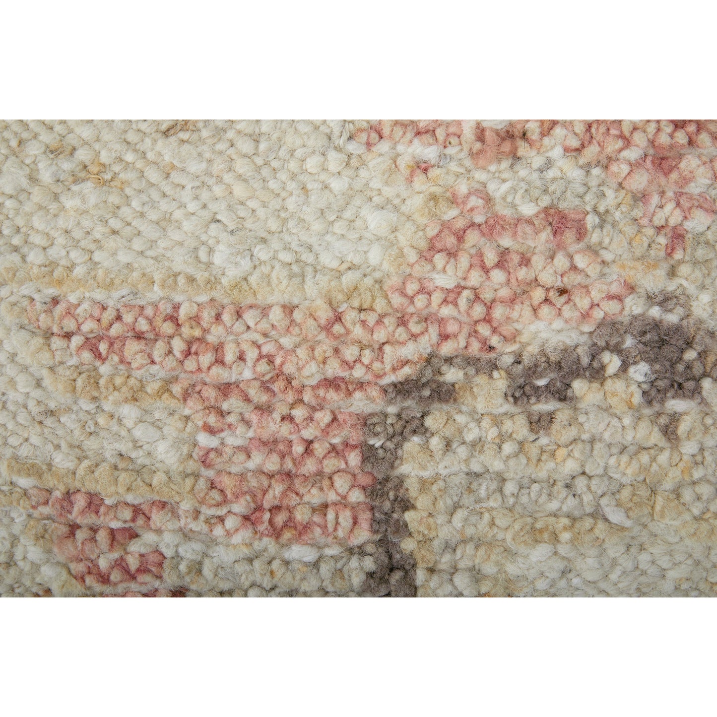 005 SI-2129875,SI-2129876,SI-2129877 | Closeup | Grafton Traditional Ikat Rug - 69FLF by Feizy in ivory, orange, gray. Made from wool in a unique style.