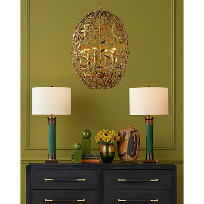 Nova Object Set by Currey and Company. Made from composite in a eclectic & global style.