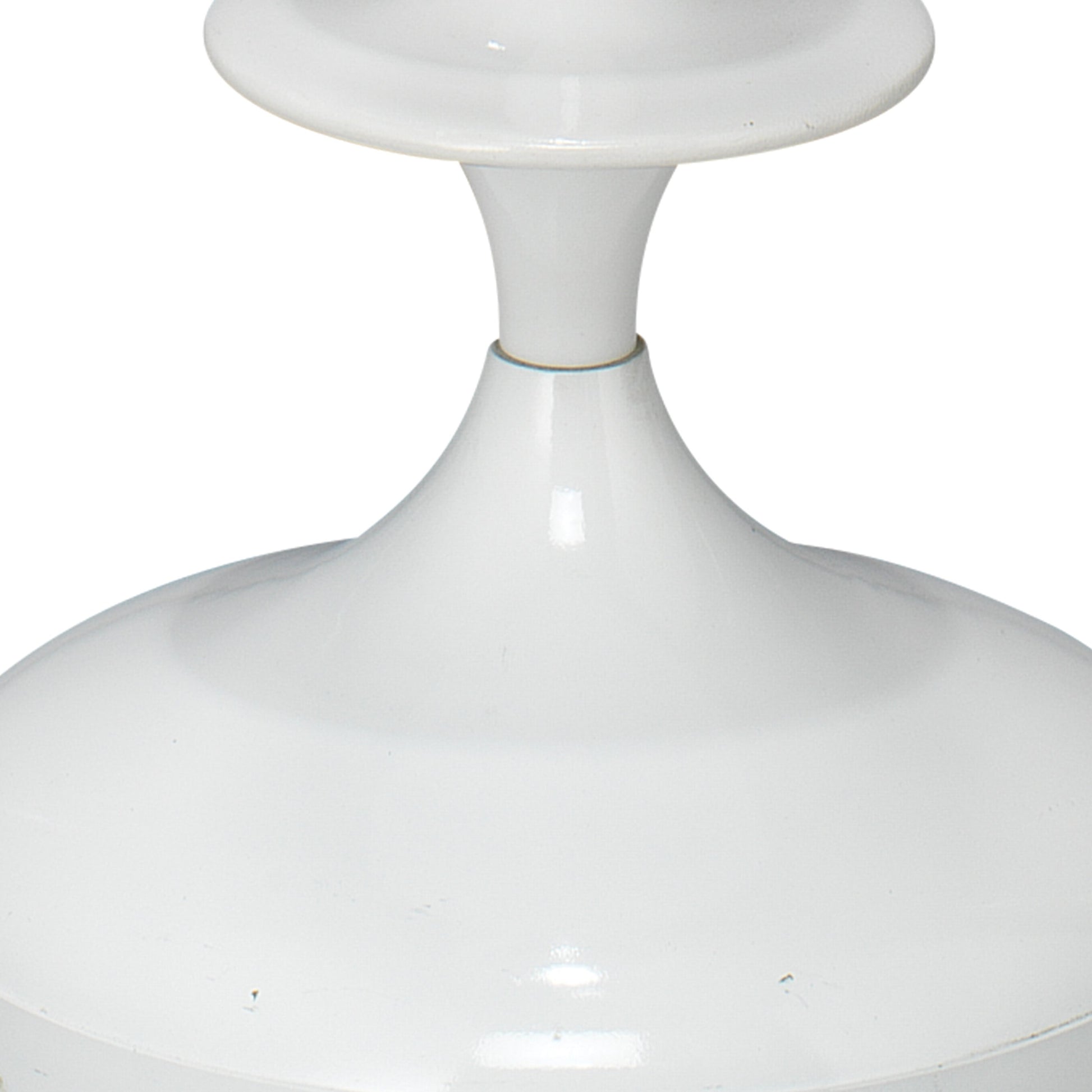 Petite Paro Floor Lamp by Jamie Young in bleached wood. Made from metal in a traditional style.