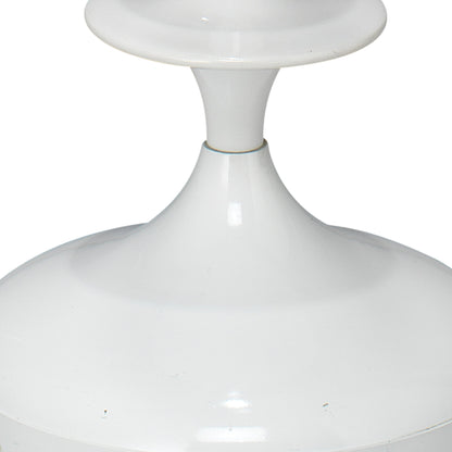 Petite Paro Floor Lamp by Jamie Young in bleached wood. Made from metal in a traditional style.