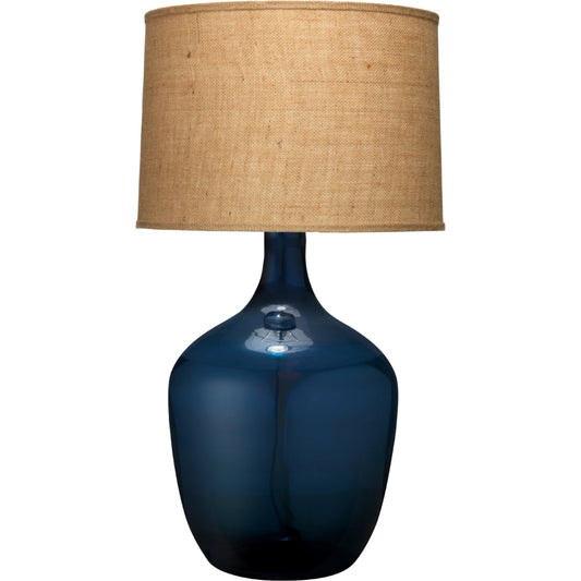 Plum Jar XL Table Lamp by Jamie Young. Made from glass in a cottage & farmhouse style.