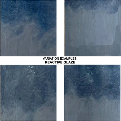 Twilight Table Lamp by Jamie Young in blue ombre enameled metal. Made from iron in a coastal style.