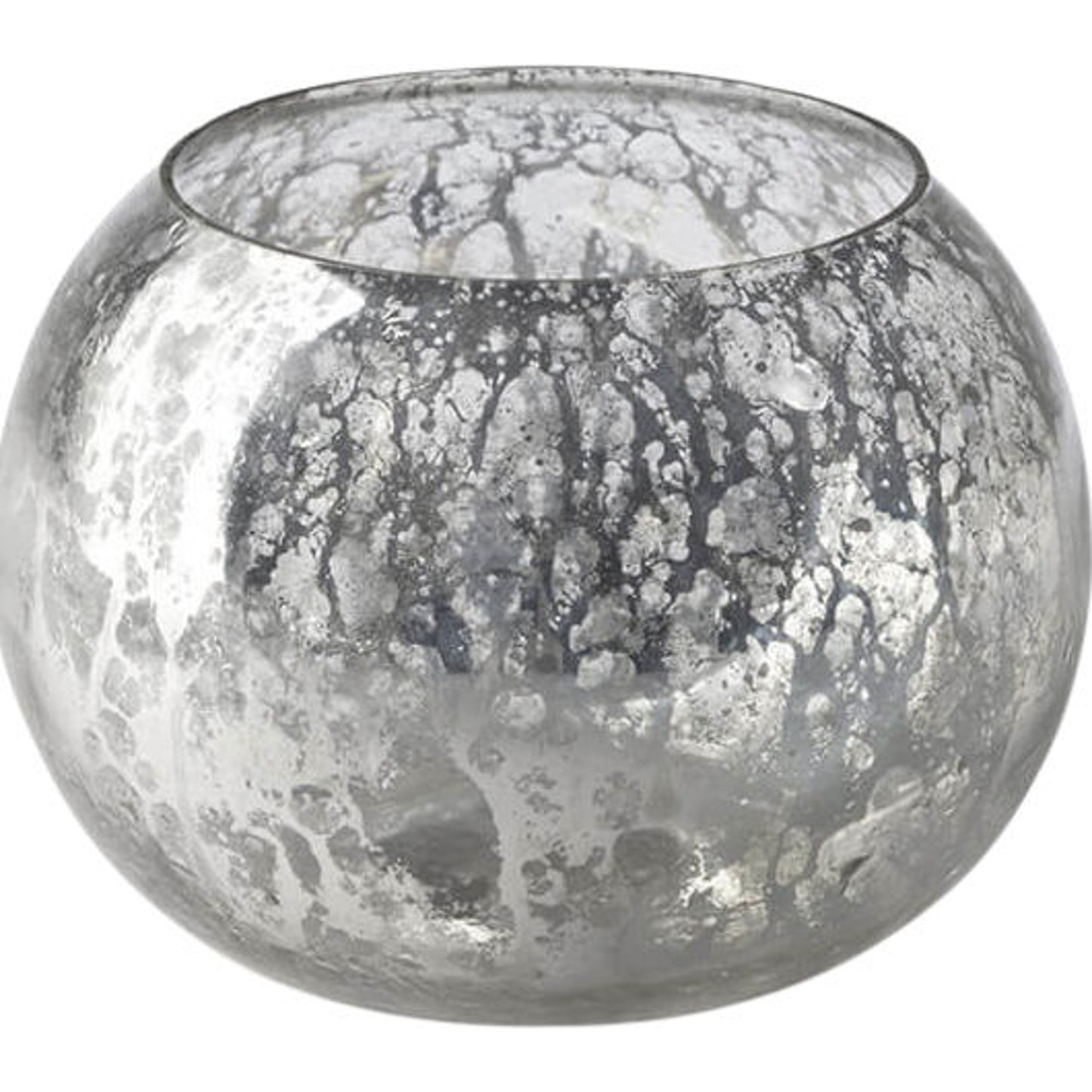 001 S-287352 | Primary Silo | Votive Bowl by Regina Andrew in antique mercury and antique mercury. Made from glass in a traditional style.