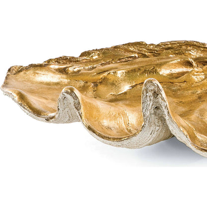 Clam Bowl by Regina Andrew. Made from resin in a coastal style.