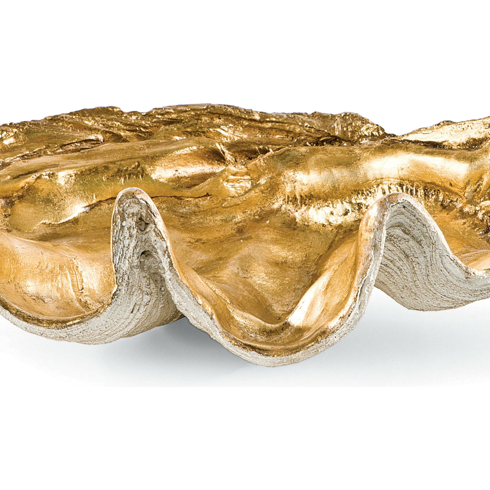 Clam Bowl by Regina Andrew. Made from resin in a coastal style.