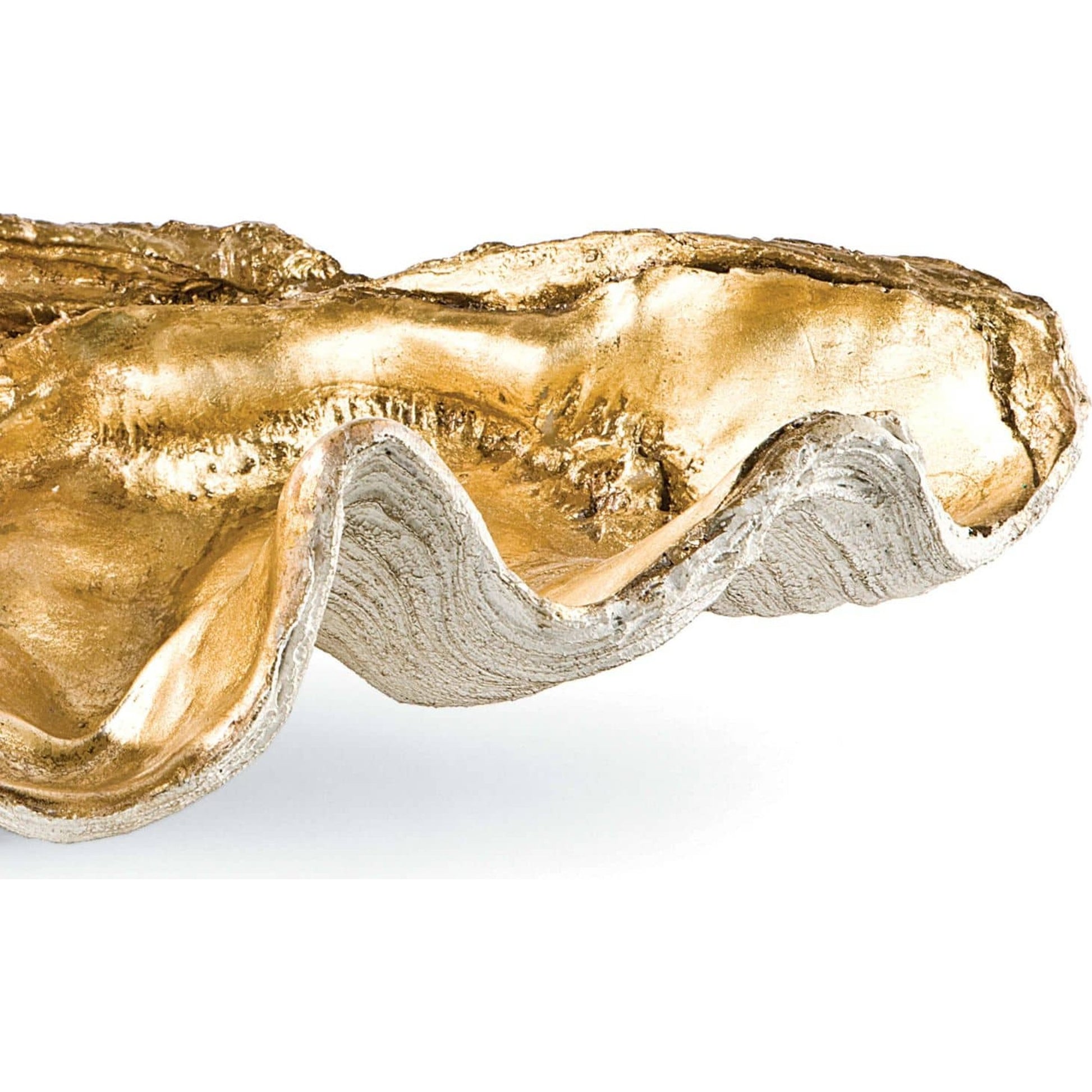 Clam Bowl by Regina Andrew. Made from resin in a coastal style.