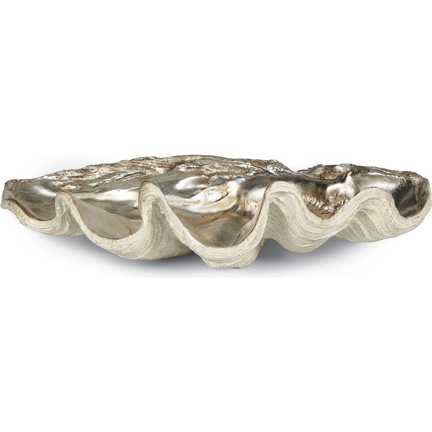 003 SI-2262788 | Primary Silo | Clam Bowl by Regina Andrew. Made from resin in a coastal style.