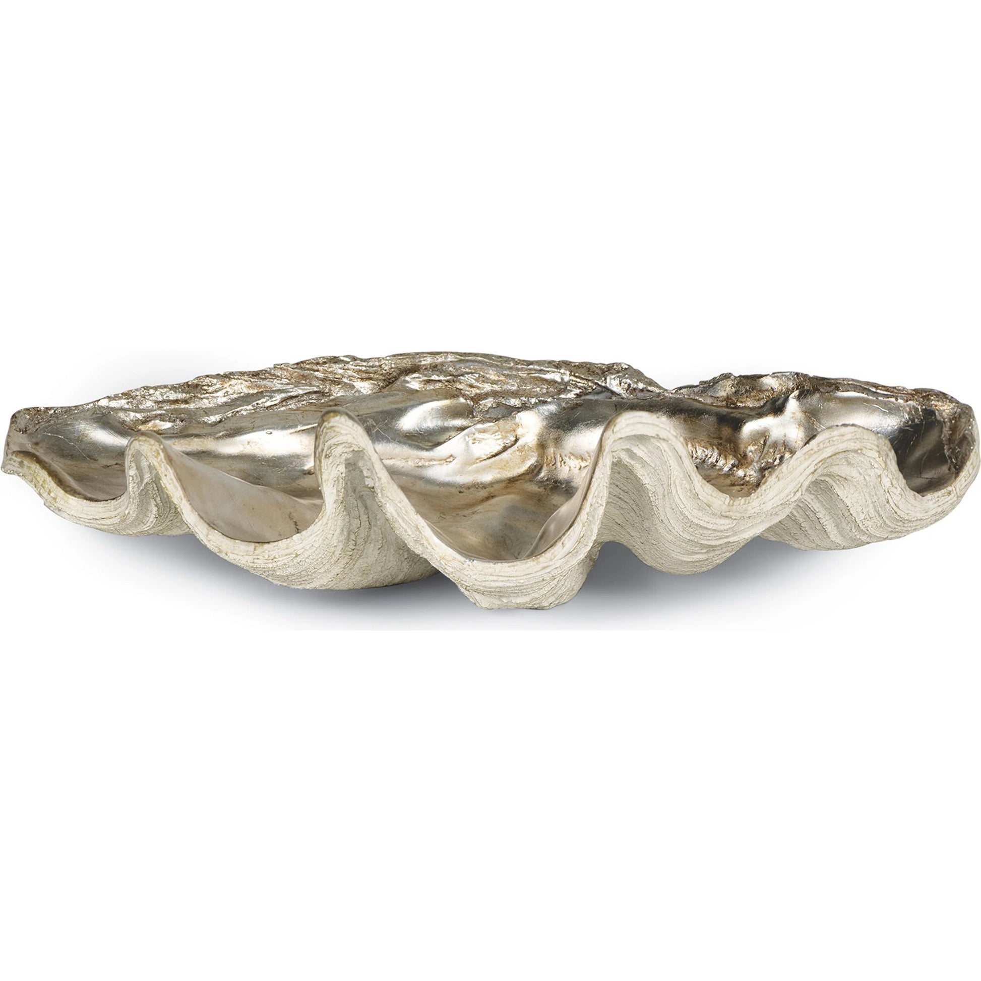 Clam Bowl by Regina Andrew. Made from resin in a coastal style.