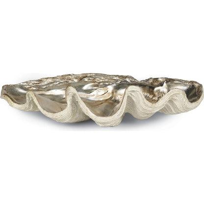 Clam Bowl by Regina Andrew. Made from resin in a coastal style.