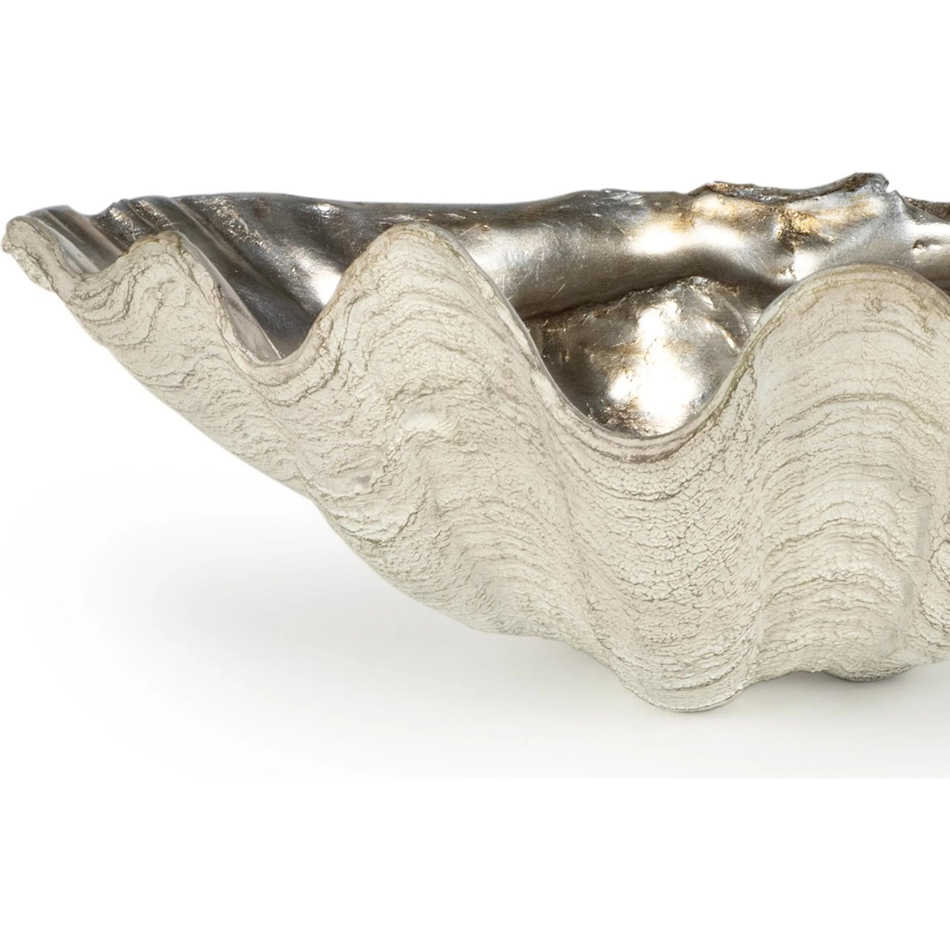 Clam Bowl by Regina Andrew. Made from resin in a coastal style.