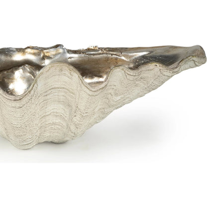 Clam Bowl by Regina Andrew. Made from resin in a coastal style.