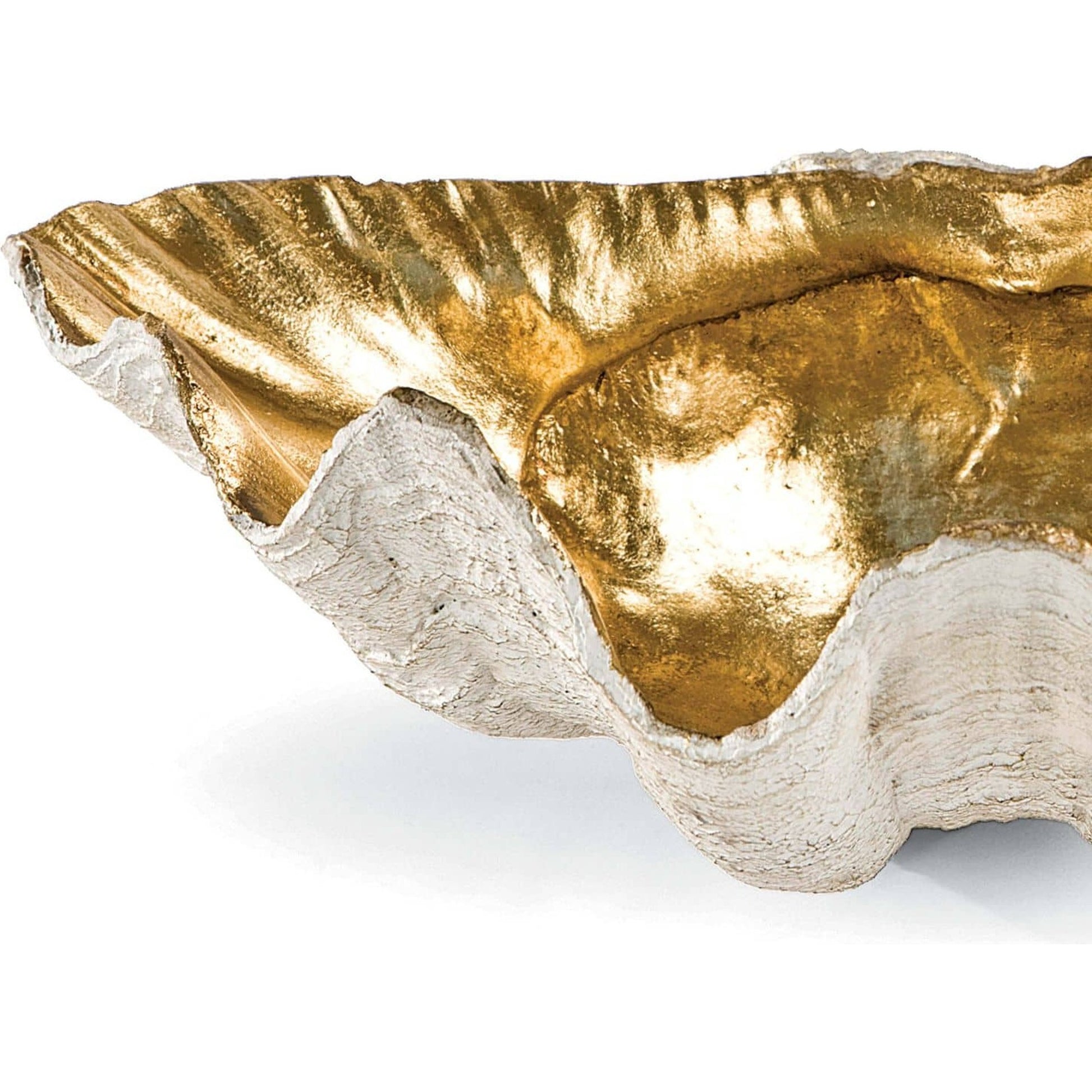 Clam Bowl by Regina Andrew. Made from resin in a coastal style.