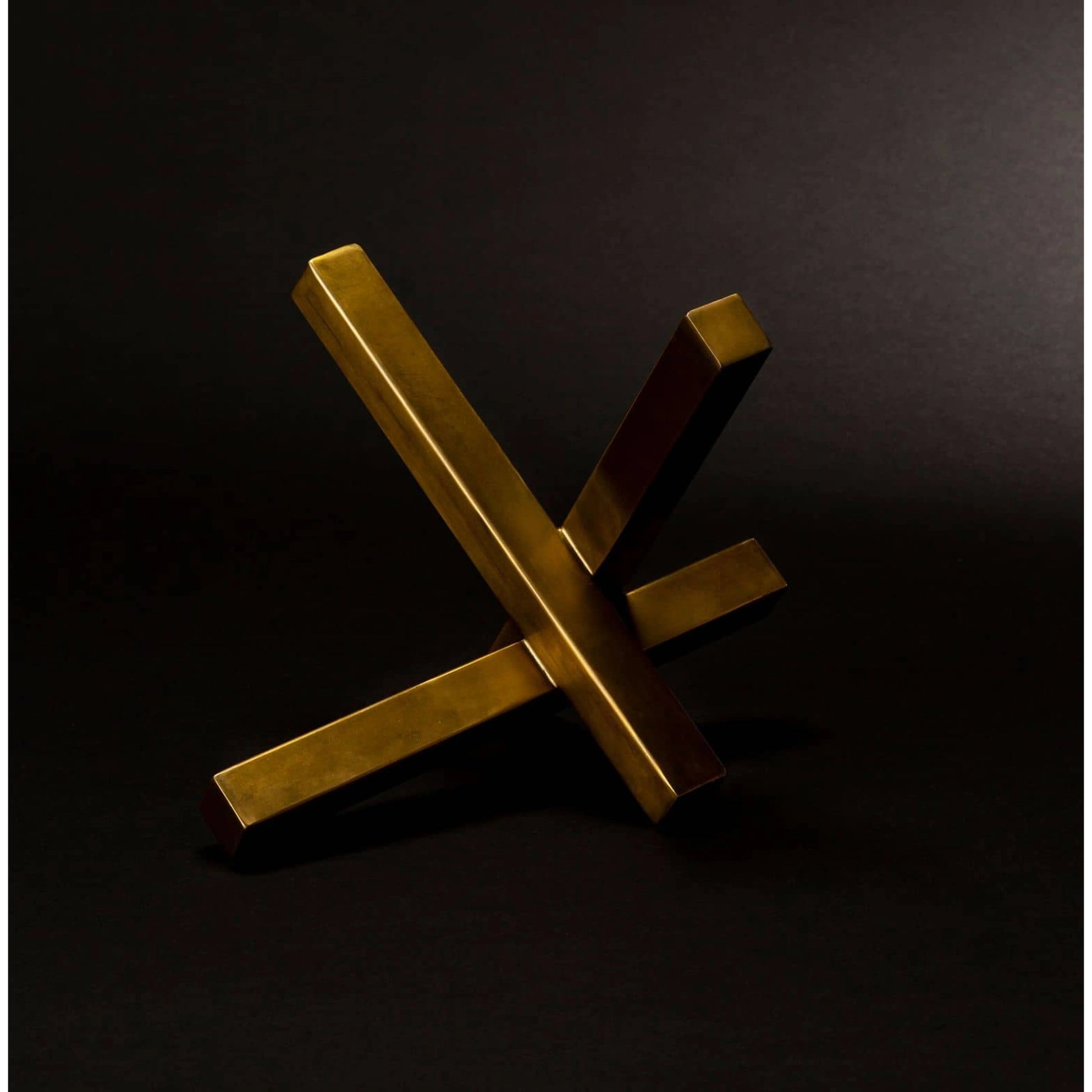 Intersecting Sculpture by Regina Andrew. Made from unique in a modern style.