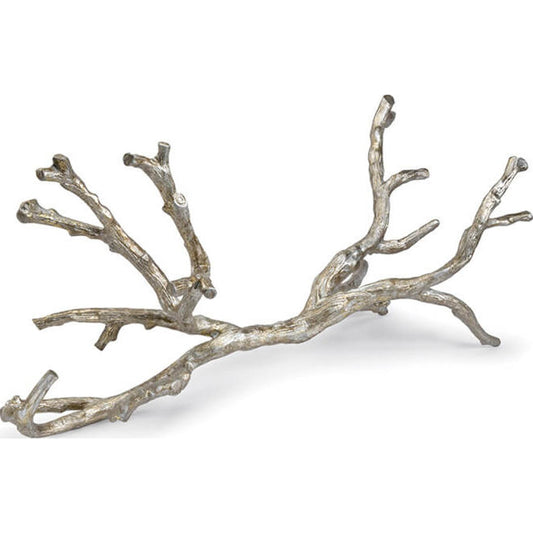 Metal Branch by Regina Andrew. Made from aluminum in a traditional style.