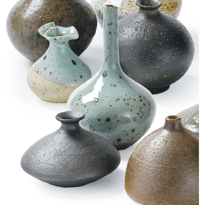 Porcelain Bud Vases by Regina Andrew in brown. Made from ceramic in a eclectic & global style.