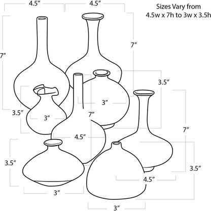 Porcelain Bud Vases by Regina Andrew in brown. Made from ceramic in a eclectic & global style.
