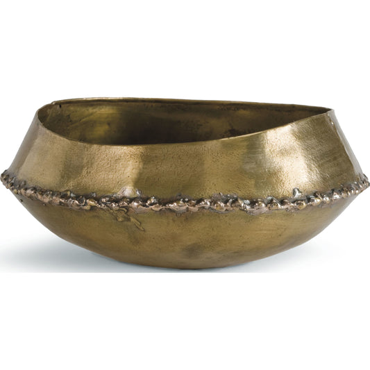 Bedouin Bowl by Regina Andrew in brass and natural brass. Made from brass in a eclectic & global style.