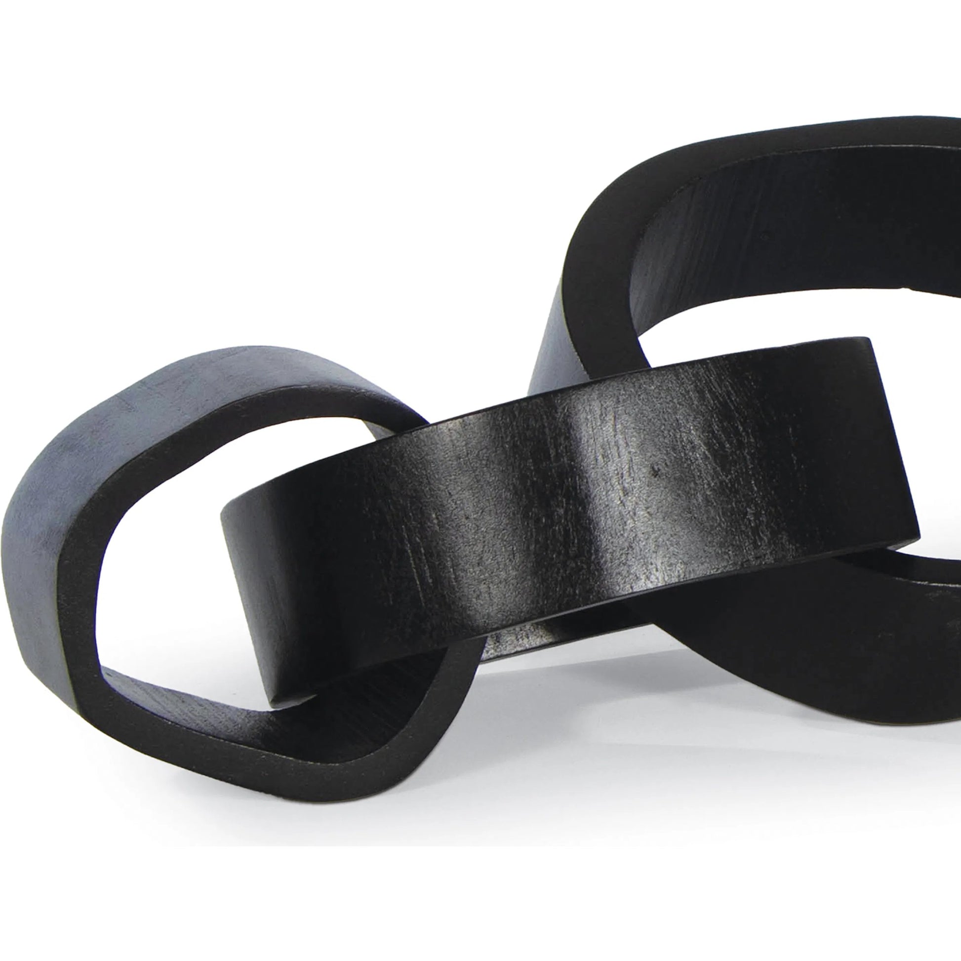 Wooden Links Centerpiece by Regina Andrew. Made from acacia wood in a modern style.