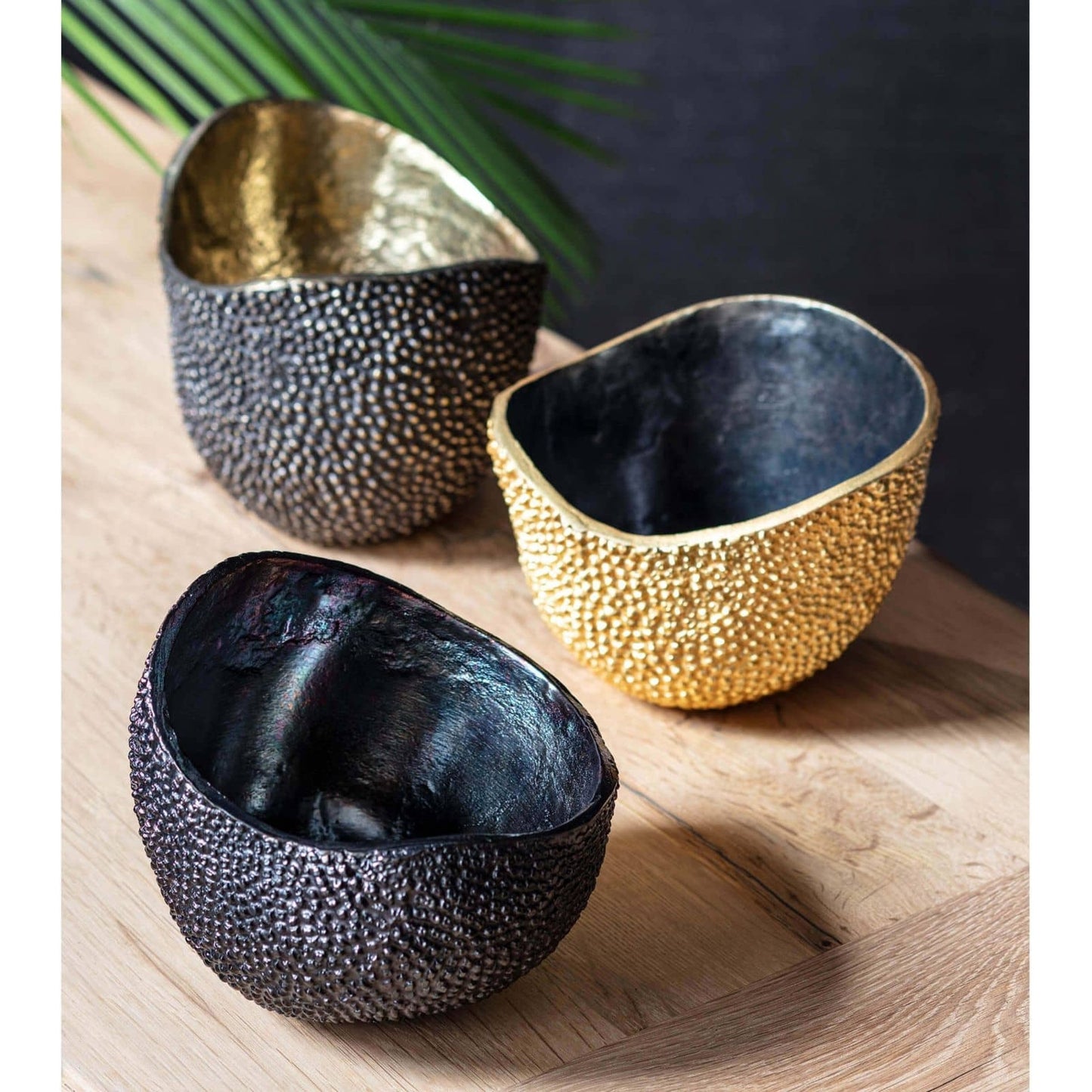 005 SR-769959 | Lifestyle | Jack Bowl by Regina Andrew in patina. Made from aluminum in a eclectic & global style.