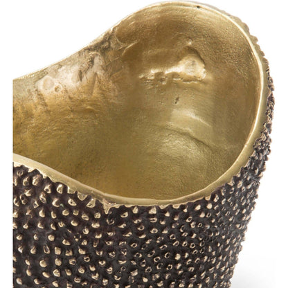 Jack Bowl by Regina Andrew in patina. Made from aluminum in a eclectic & global style.