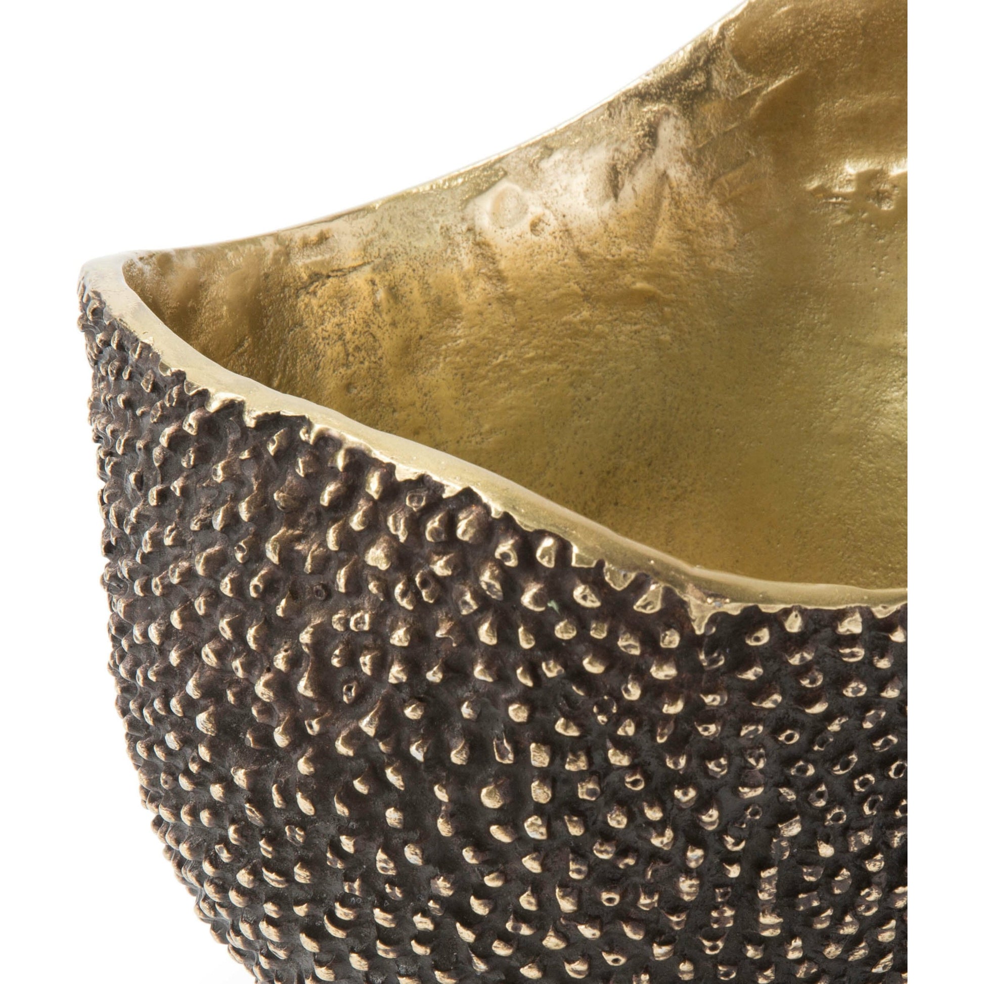 Jack Bowl by Regina Andrew in patina. Made from aluminum in a eclectic & global style.