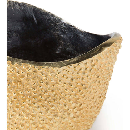 Jack Bowl by Regina Andrew in patina. Made from aluminum in a eclectic & global style.