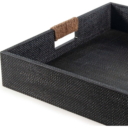 Logia Square Tray by Regina Andrew. Made from resin in a modern style.