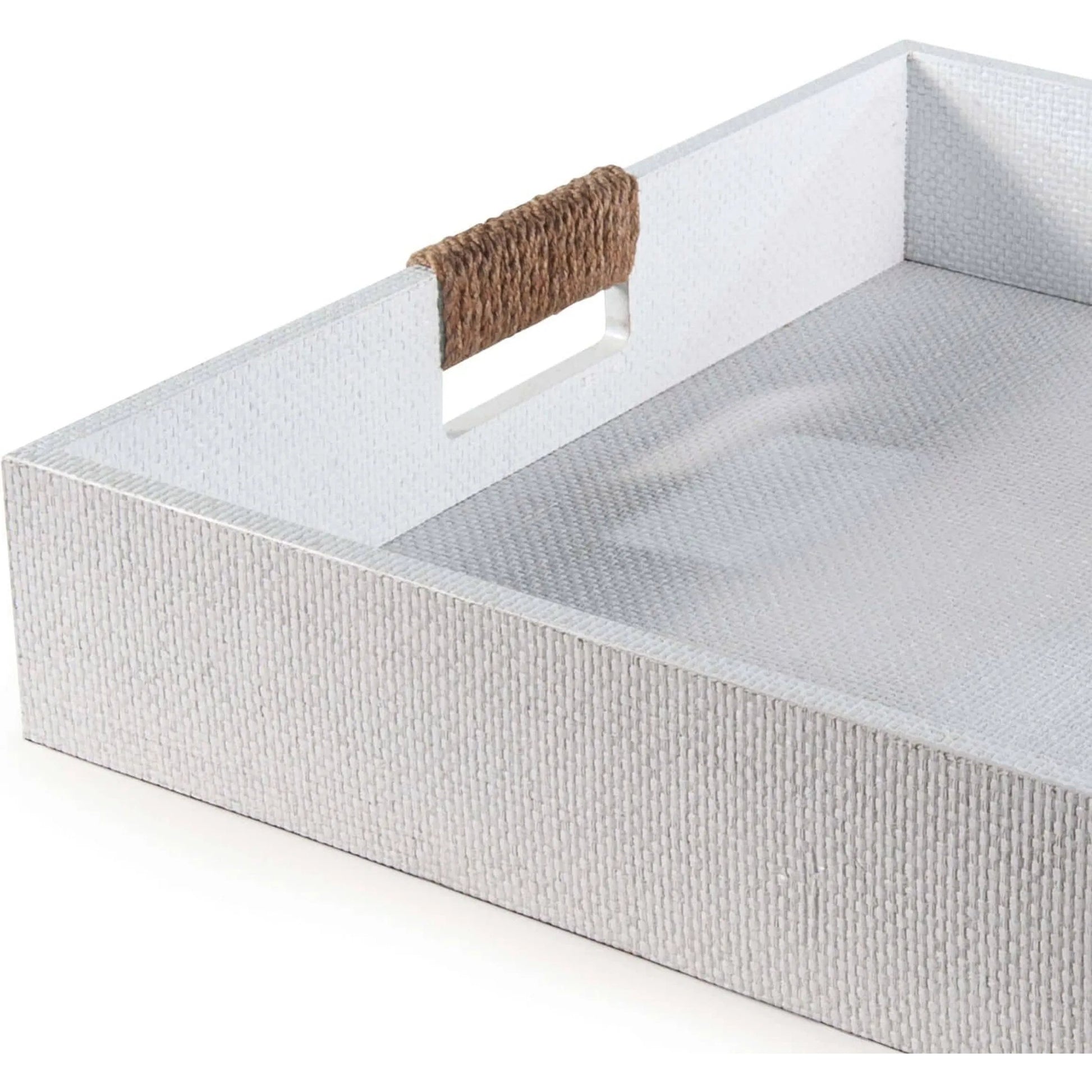 Logia Square Tray by Regina Andrew. Made from resin in a modern style.