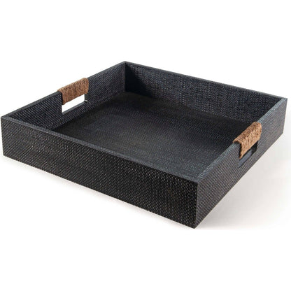 Logia Square Tray by Regina Andrew. Made from resin in a modern style.