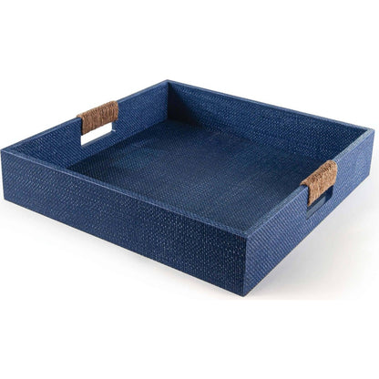 Logia Square Tray by Regina Andrew. Made from resin in a modern style.