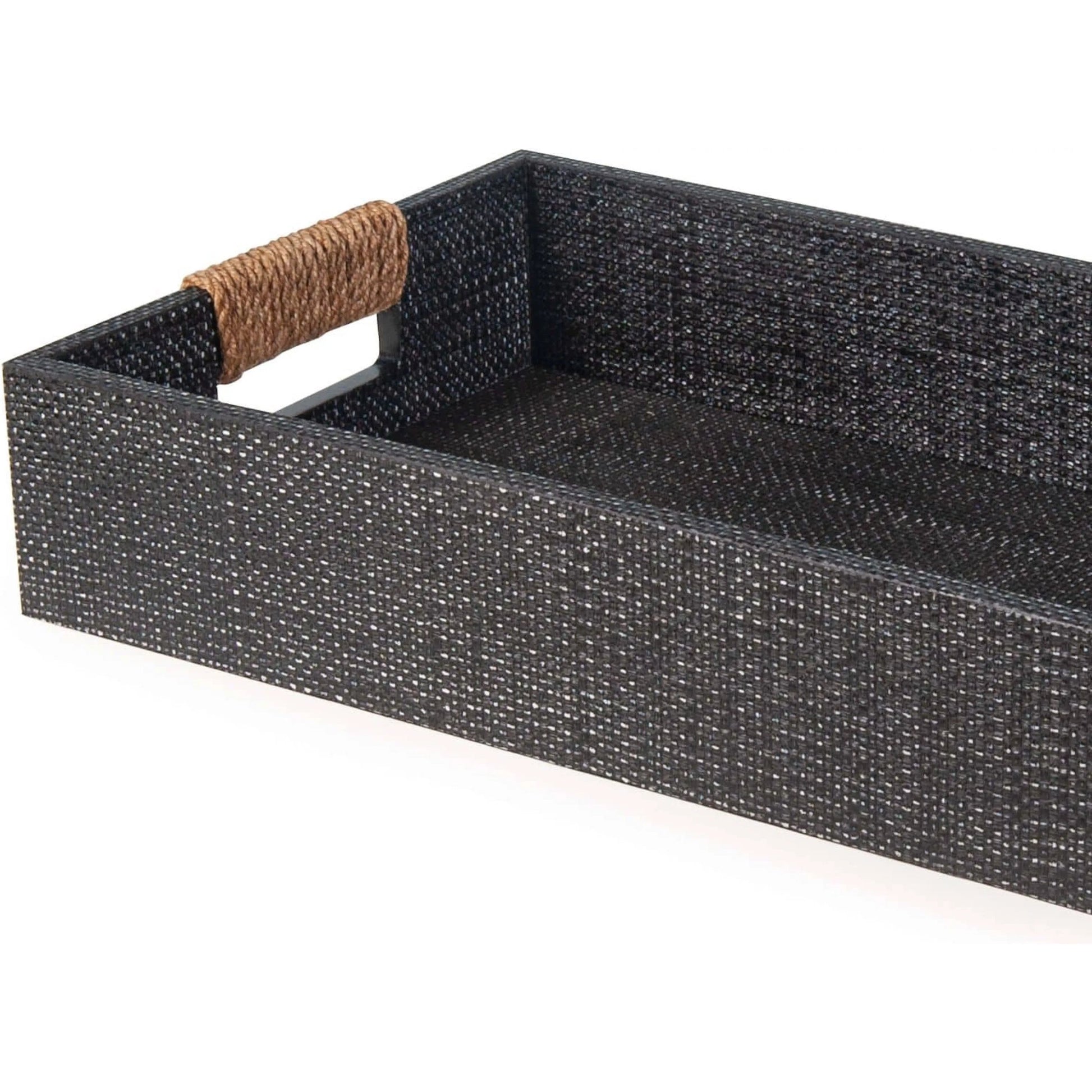 Logia Rectangle Tray by Regina Andrew in white. Made from resin in a modern style.