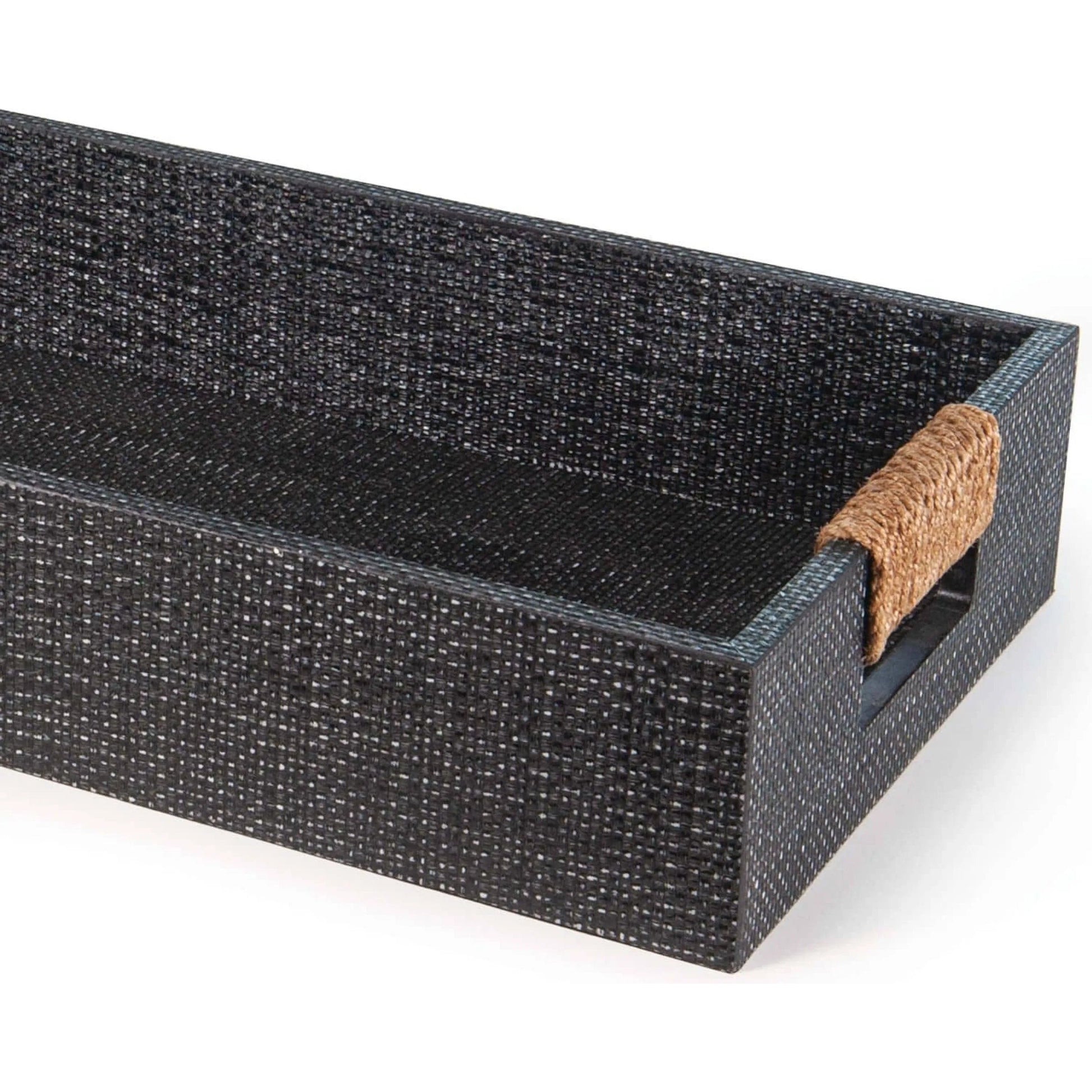 Logia Rectangle Tray by Regina Andrew in white. Made from resin in a modern style.