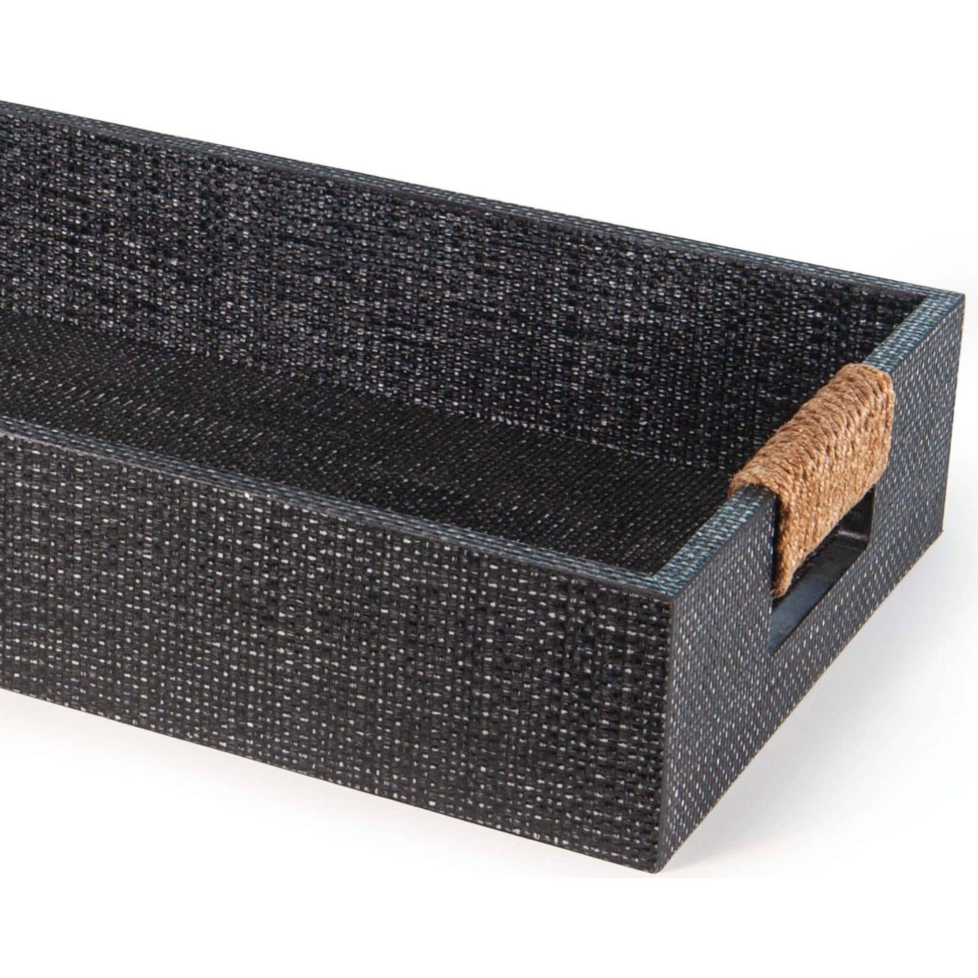 Logia Rectangle Tray by Regina Andrew in white. Made from resin in a modern style.