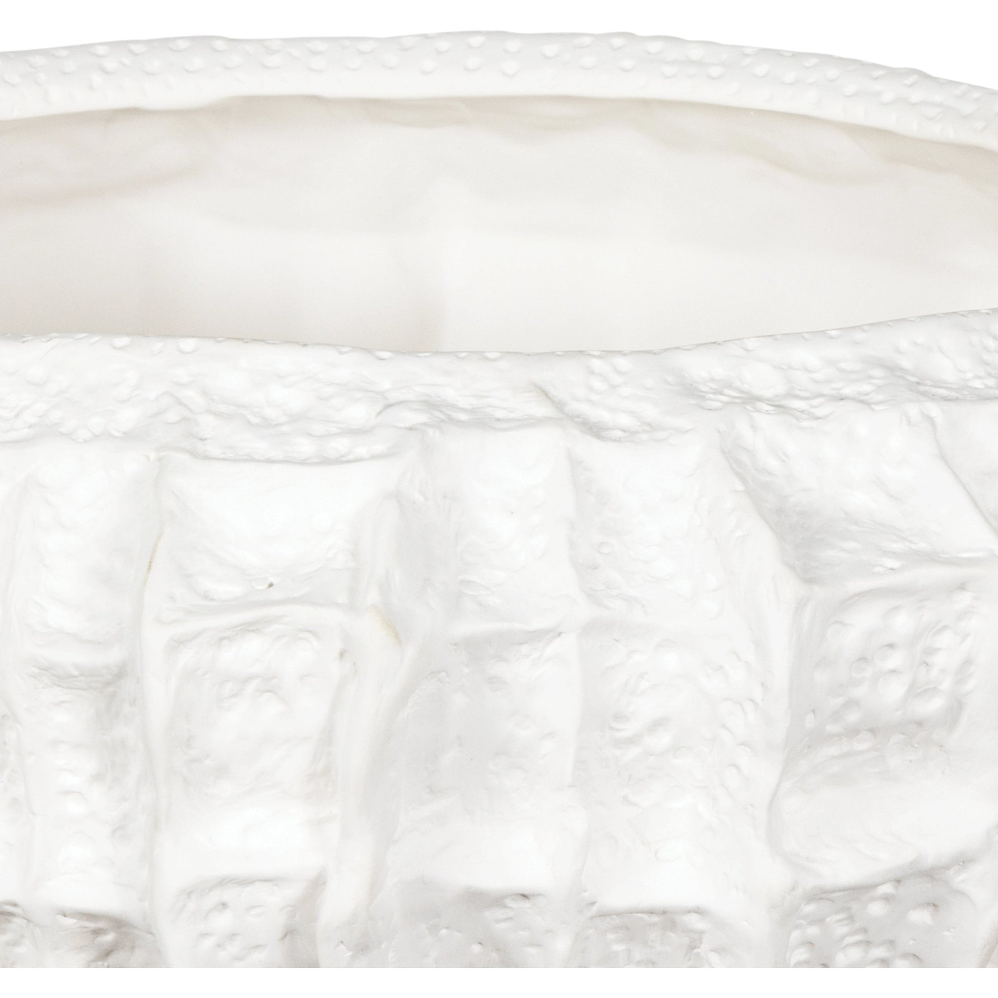 Caspian Ceramic Bowl by Regina Andrew in white. Made from ceramic in a modern style.