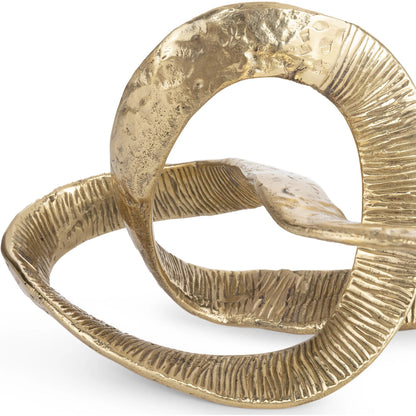 Myriad Sculpture by Regina Andrew in brass and natural brass. Made from brass in a modern style.