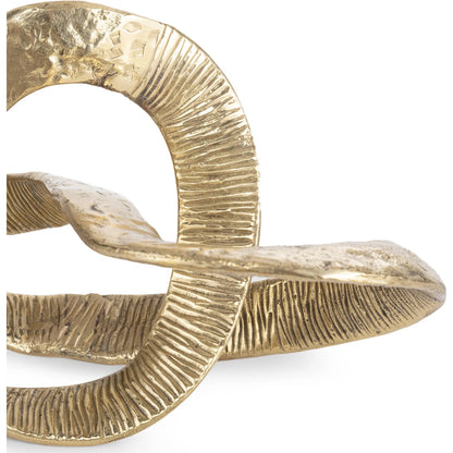 Myriad Sculpture by Regina Andrew in brass and natural brass. Made from brass in a modern style.