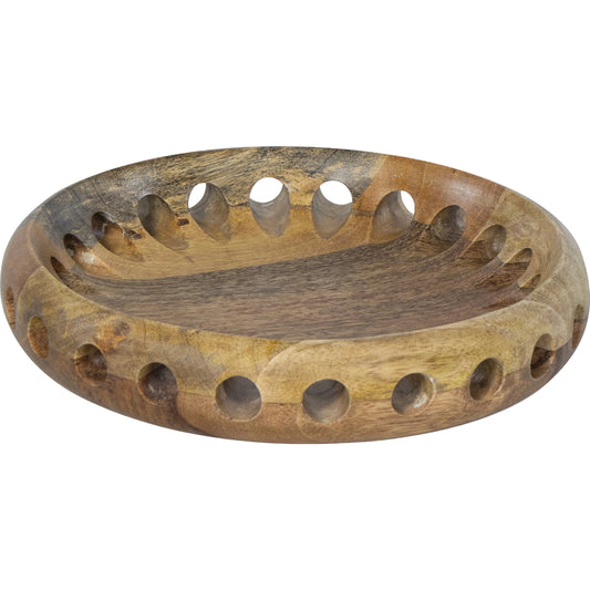 Savior Bowl by Regina Andrew. Made from mango wood in a modern style.