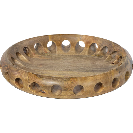Savior Bowl by Regina Andrew. Made from mango wood in a modern style.