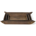 Derby Leather Tray Set by Regina Andrew. Made from leather in a modern style.